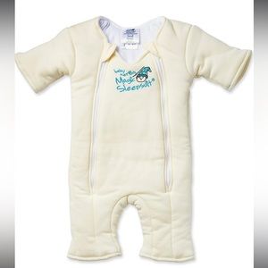 Baby Merlin's Magic Sleepsuit, Cream Sleep Sack, 3-6 Mo EUC